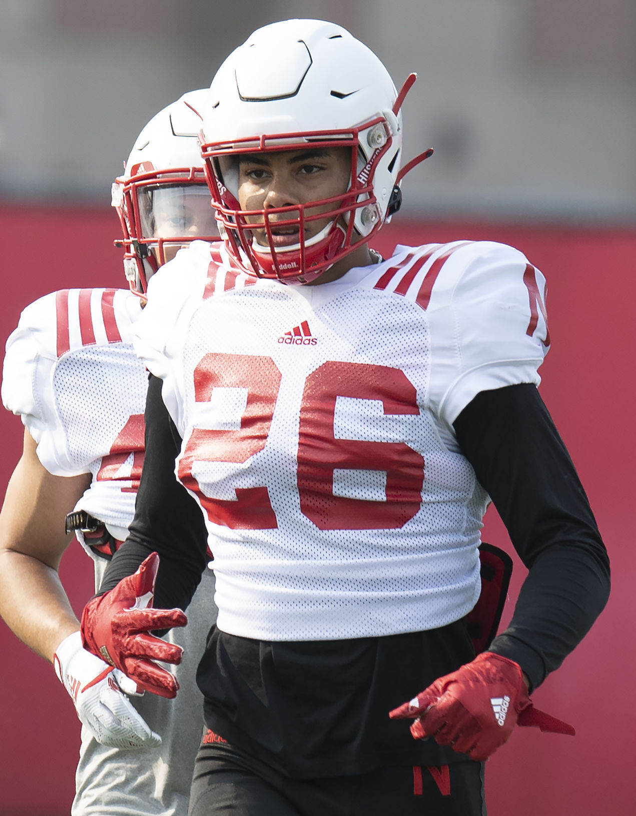 NU football practice, 8.4